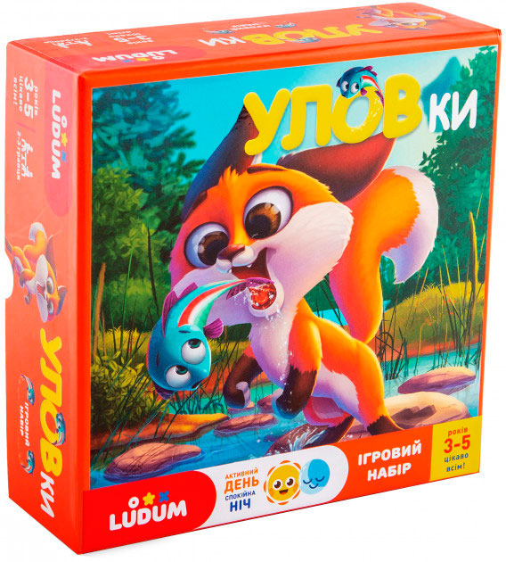 

День и ночь, УЛОВки, настольная игра (рус.), Ludum (12-64553)