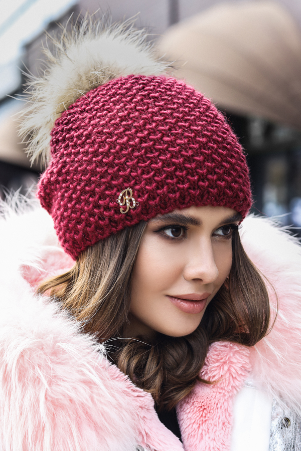 

Шапка «Кларк» Braxton 25122014 56-59 см бордовый 4723