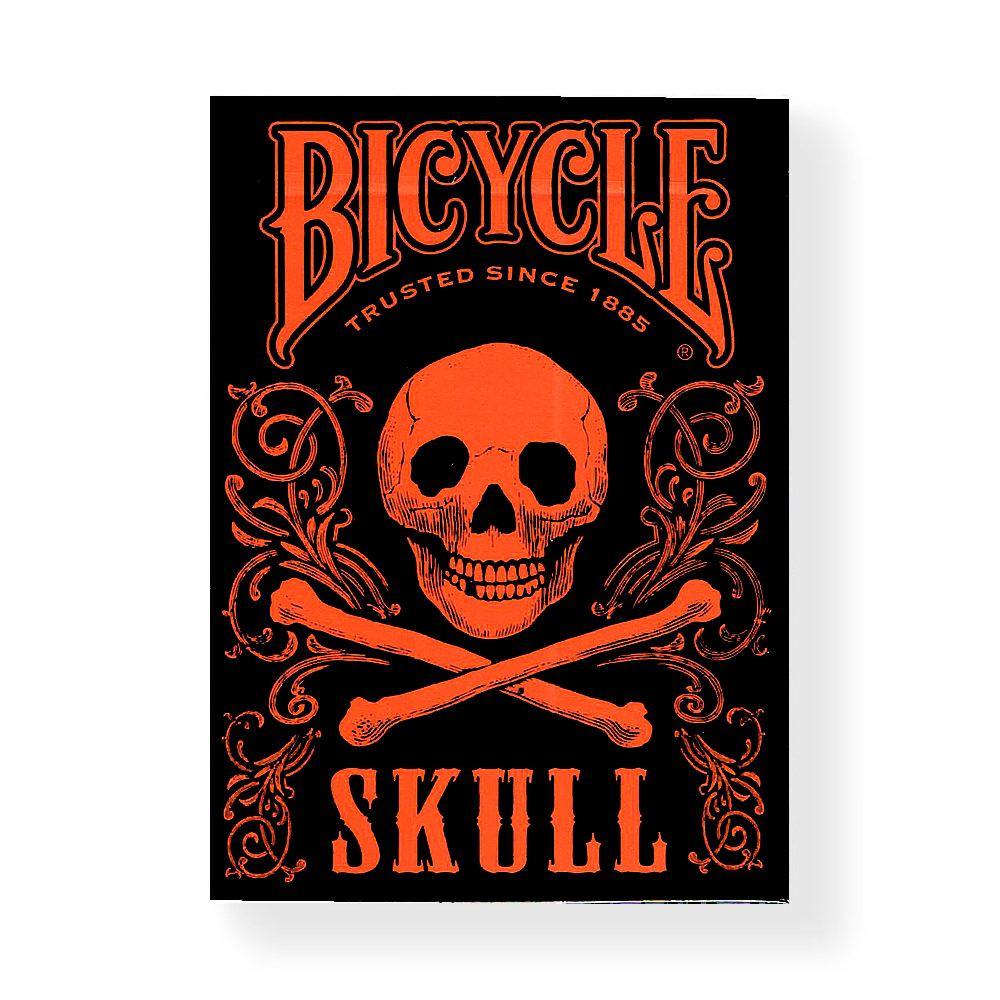 

Карты игральные Bicycle – Skull – Orange (3025)