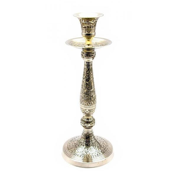 

Подсвечник бронзовый Посеребрённый Sabefet 30823-BR-1488