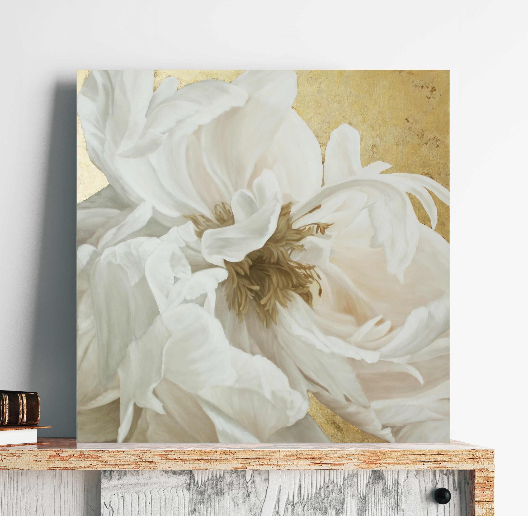

Картина цветы масляными красками на холсте Mati Silk flowers 3 Ручной работы 70х70 см (АO-348-P 70-70)