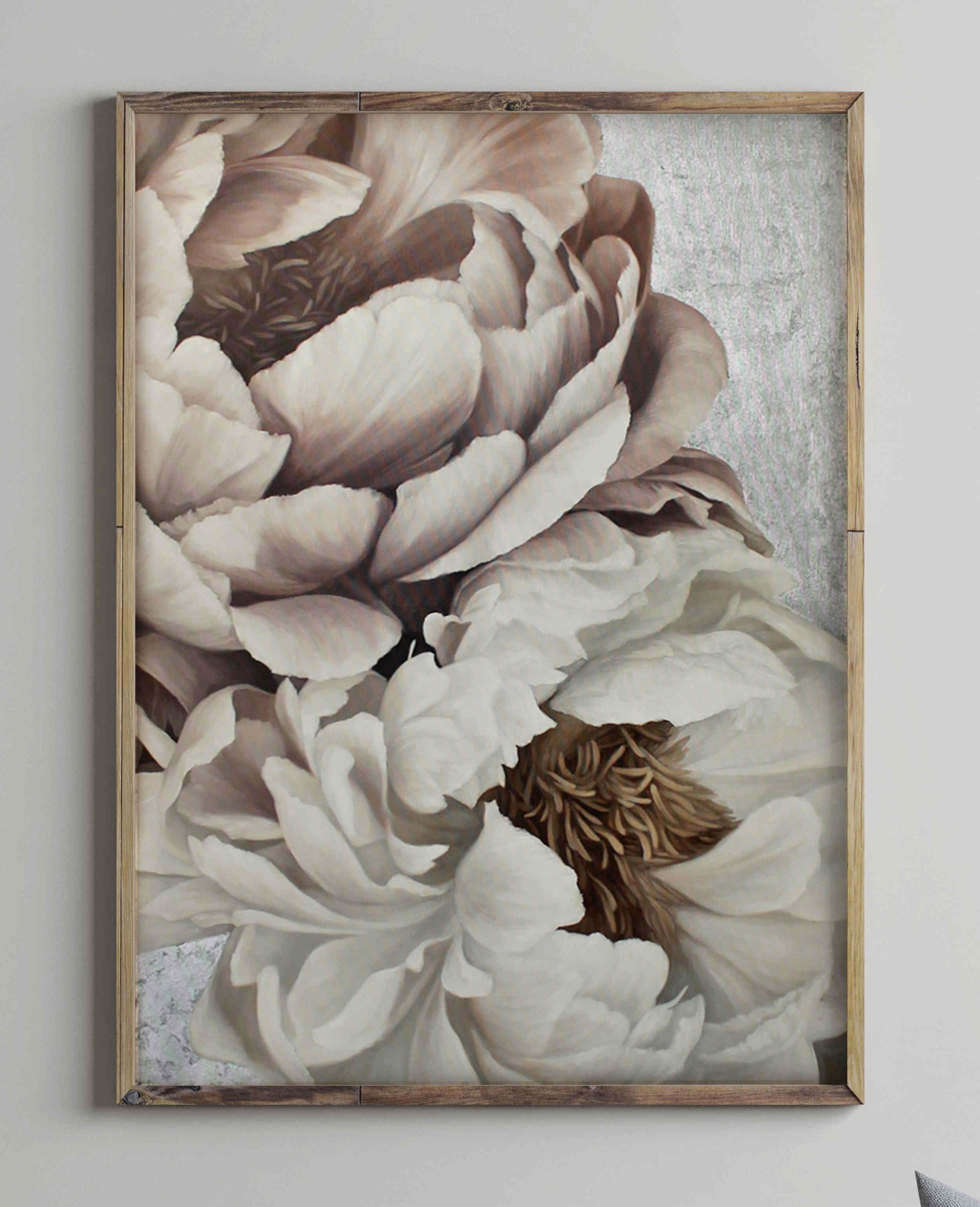

Картина цветы масляными красками на холсте Mati Silk flowers 2 Ручной работы 90х130 см (АO-347-P 90-130)
