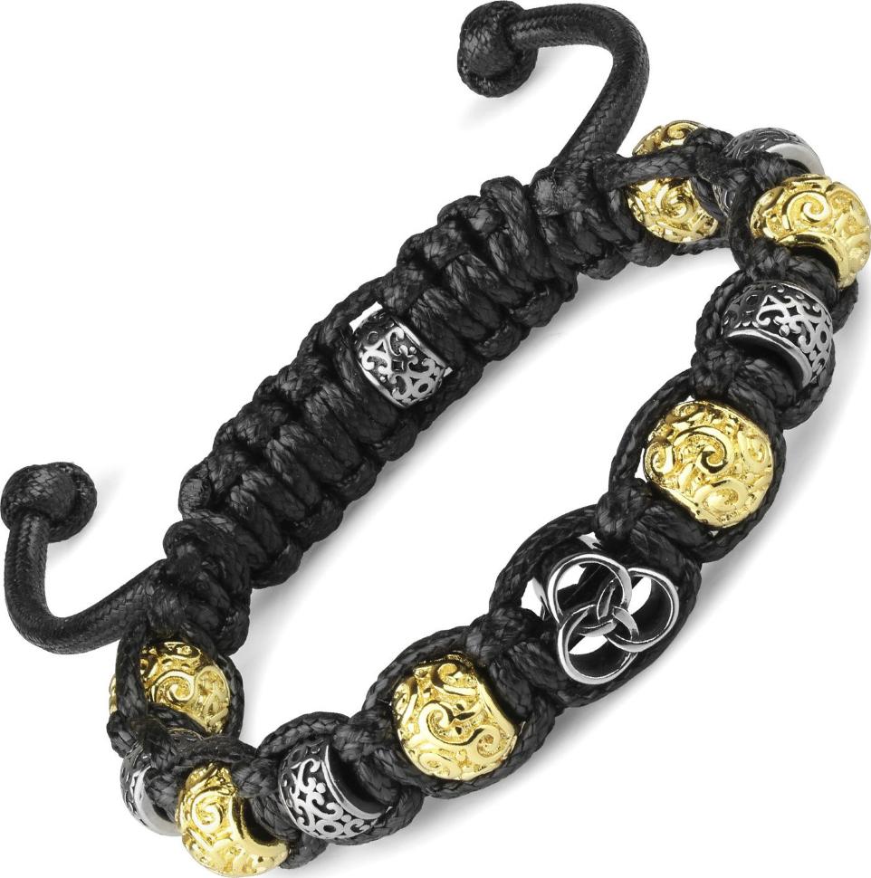 

Мужской браслет Everiot Select LNS-3037 Шамбала с символом Троицы (Размер 21 см)