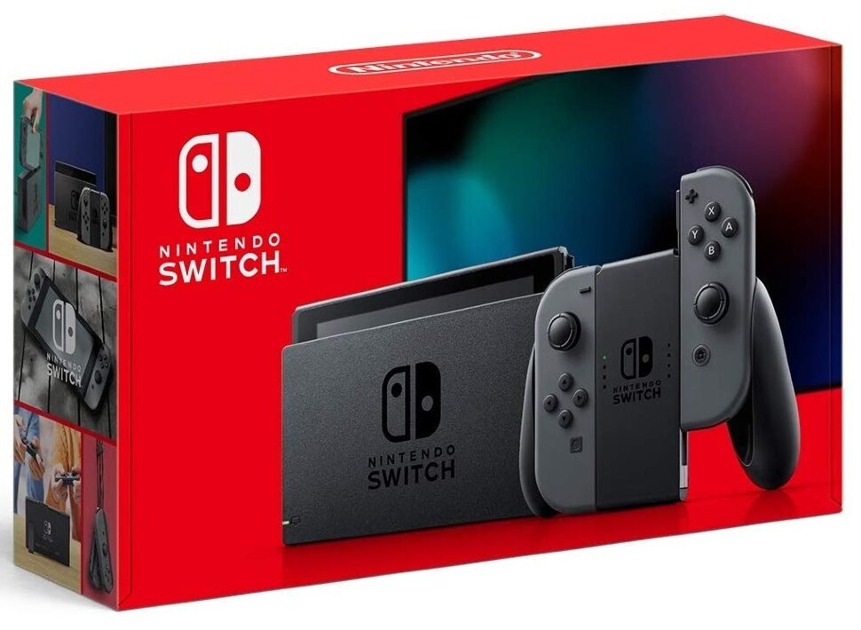 

Nintendo Switch (Grey) | новая ревизия
