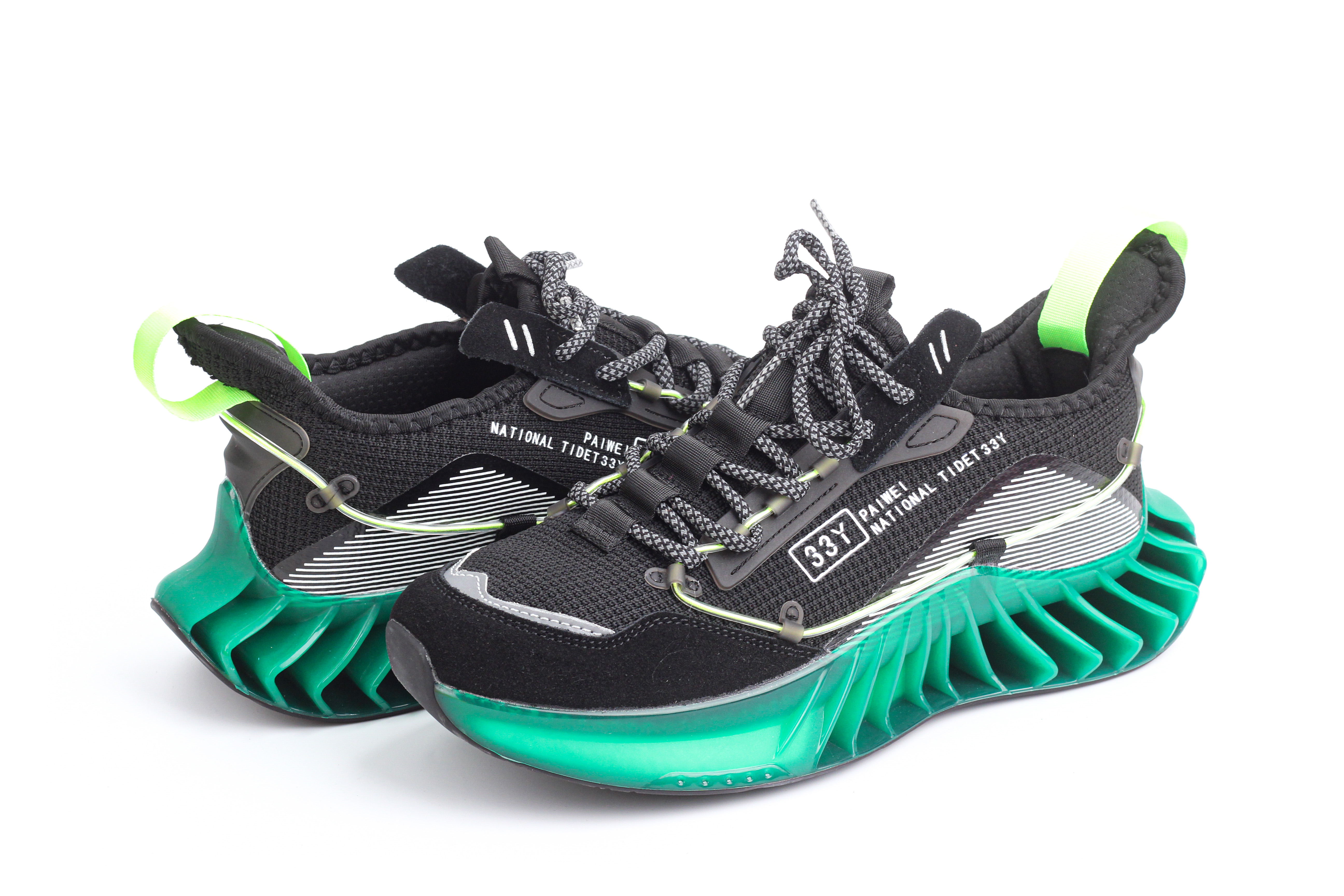 

Кроссовки ERRA A30BLACK-GREEN черный 40 2000903787907
