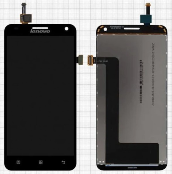 

Дисплей (экран) для Lenovo S580 + тачскрин, черный, оригинал Original
