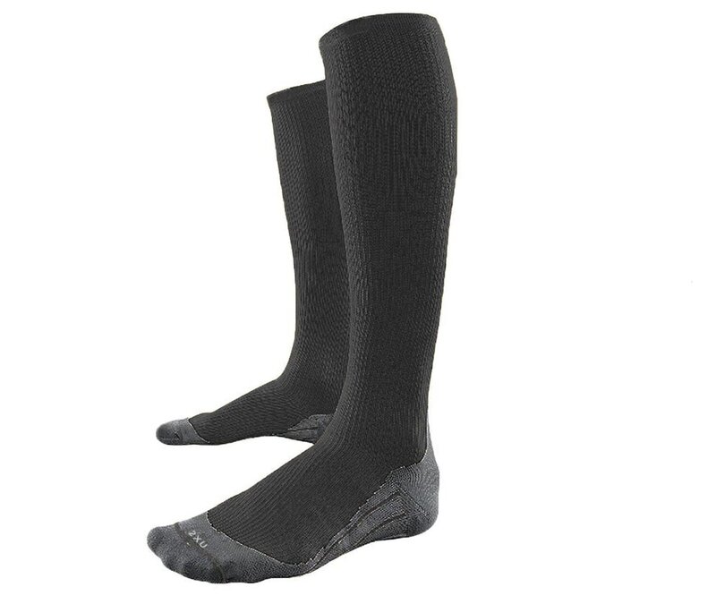 

Компресионные антибактериальные носки 2XU Military Men's Compression Socks, Made in USA Small, Чорний
