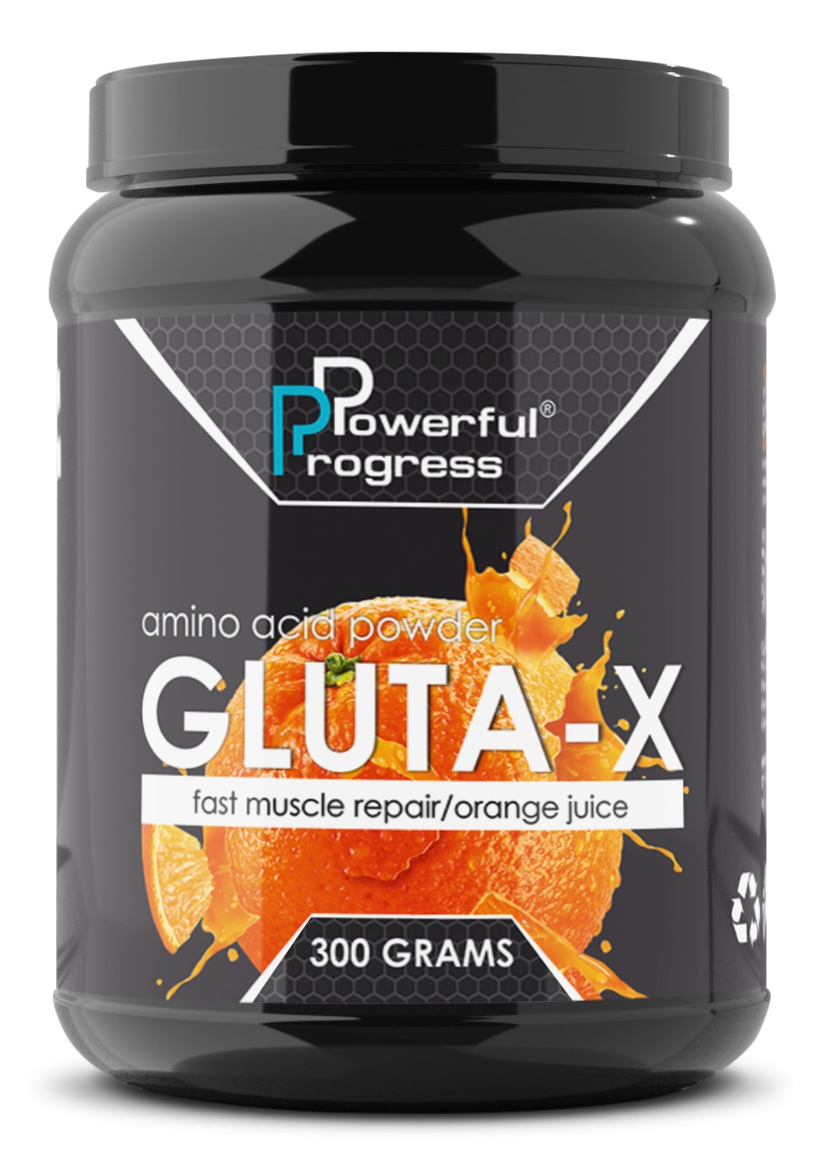 

Аминокислота Глютамин Powerful Progress Gluta-X 300 г Апельсин