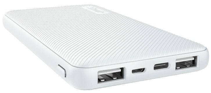 

Портативное зарядное устройство Trust Primo 10000 mAh White