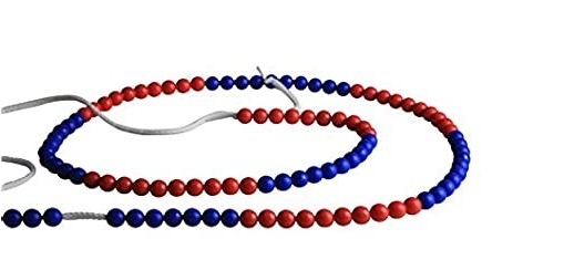 

Абакус арифметические бусы 100 шт WISSNER 150 см пластиковые