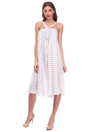 

Сукня 0A8XWD003LI001 COLLAGE SOCIAL, 0A8XWD003LI001, Срібний, M