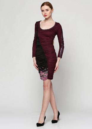 

Сукня 2793800 Custo Barcelona, 2793800, Бордовий, 1