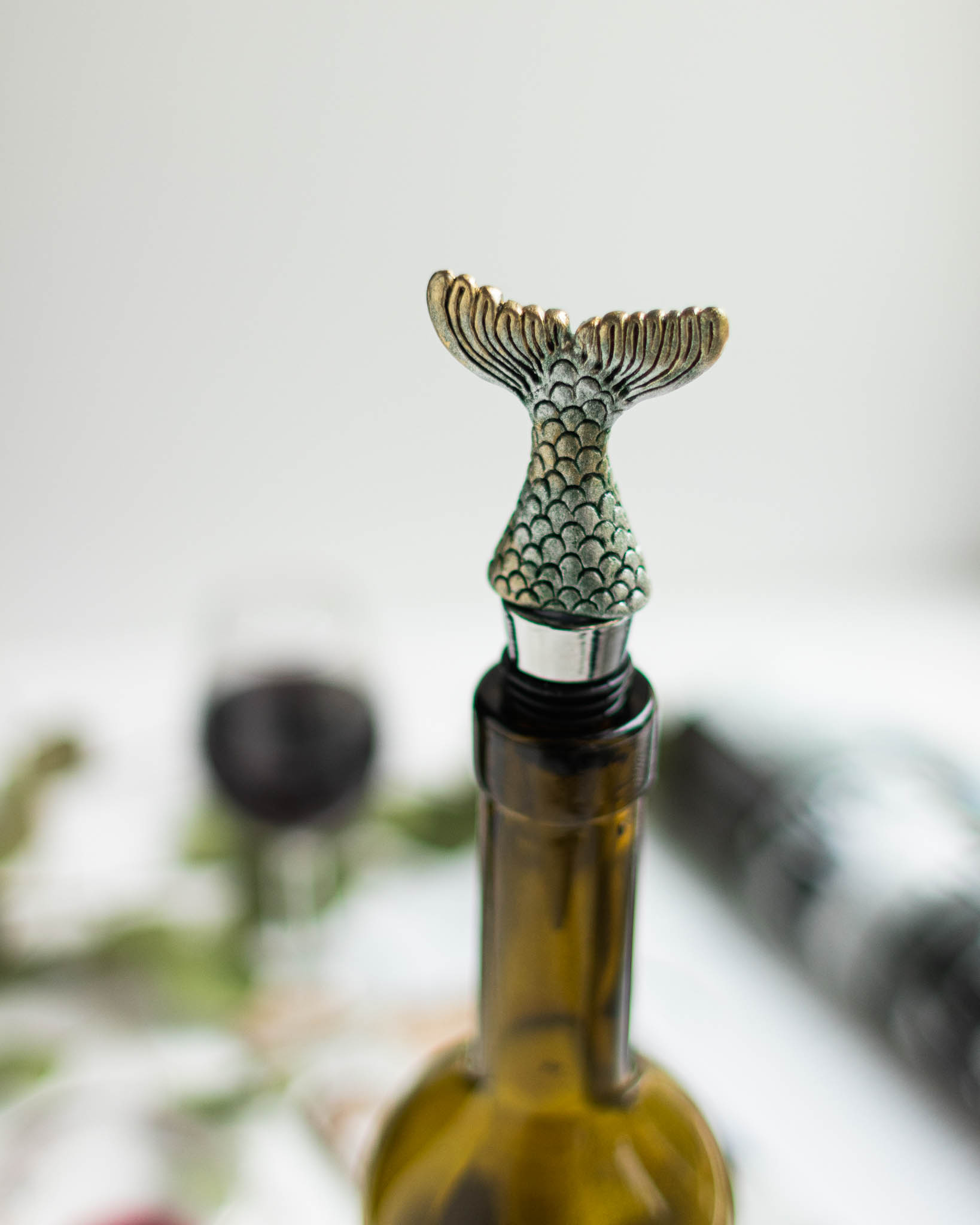 

Пробка-стоппер для бутылки ″Хвост русалки″ от MyBookmark (HRS)