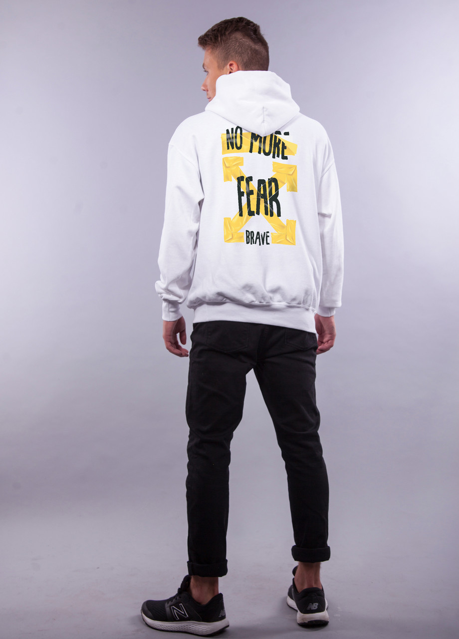 

Толстовка белая LOYS "Off Fear" XXL