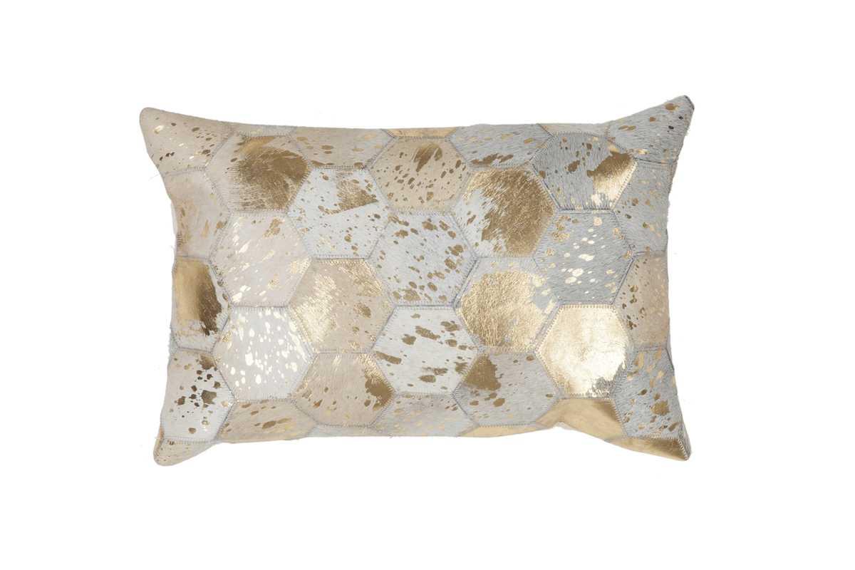 

Декоративная подушка Kayoom Spark 210 Ivory/Gold 40х60 см