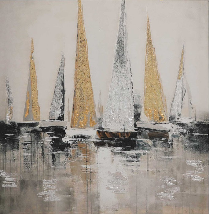 

Картина на стену Kayoom Sailboats 100х100