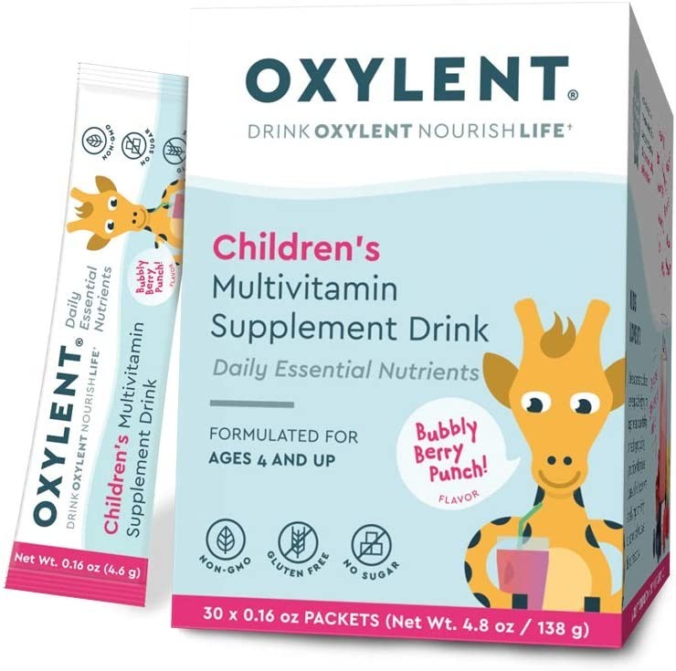 

Мультивитаминная добавка Oxylent Children's Bubbly Berry Punch, 30 пакетов (B004K6BINS)
