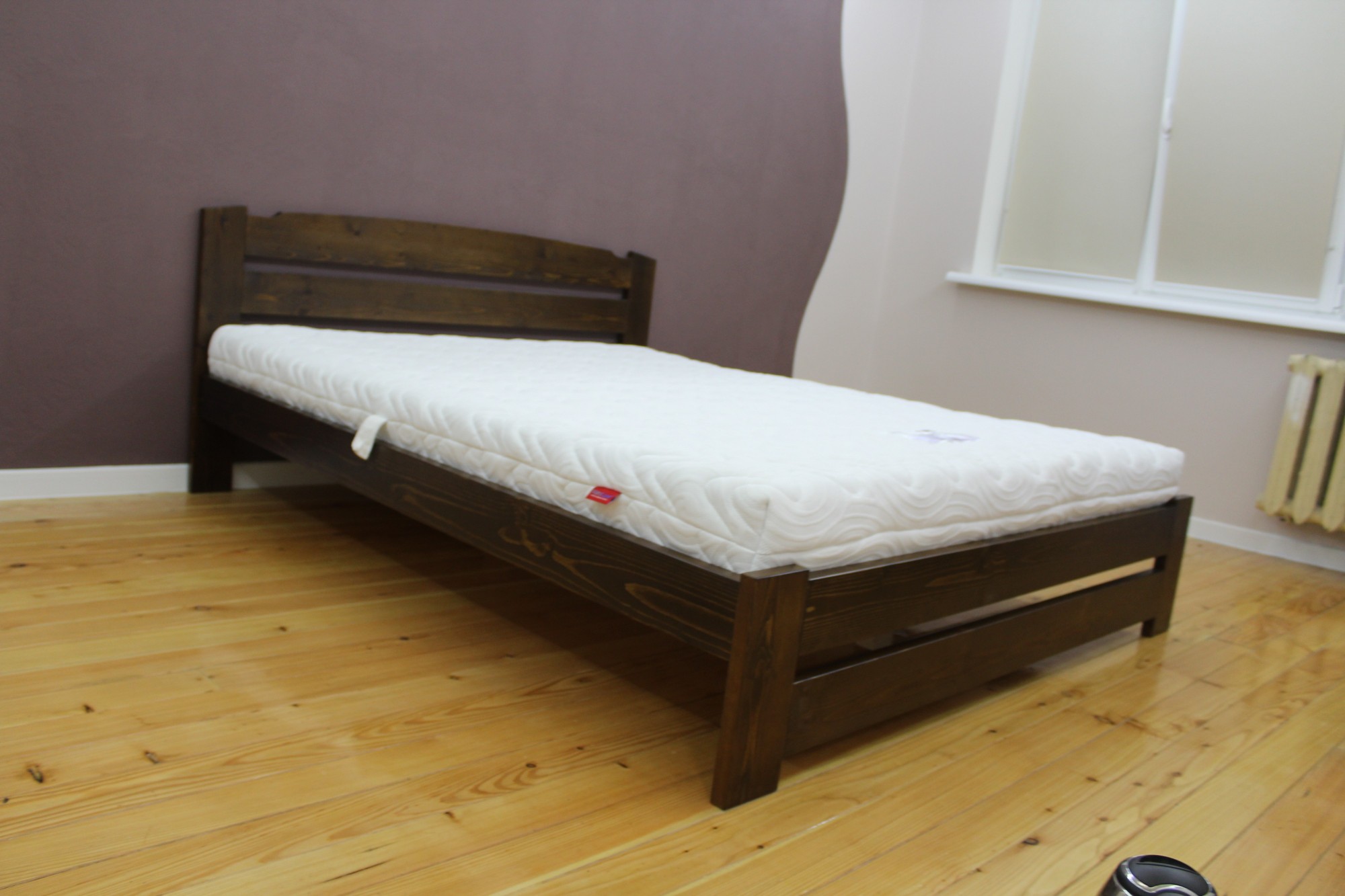 

Двухспальная кровать Еко стар 180/200 сосна горіх