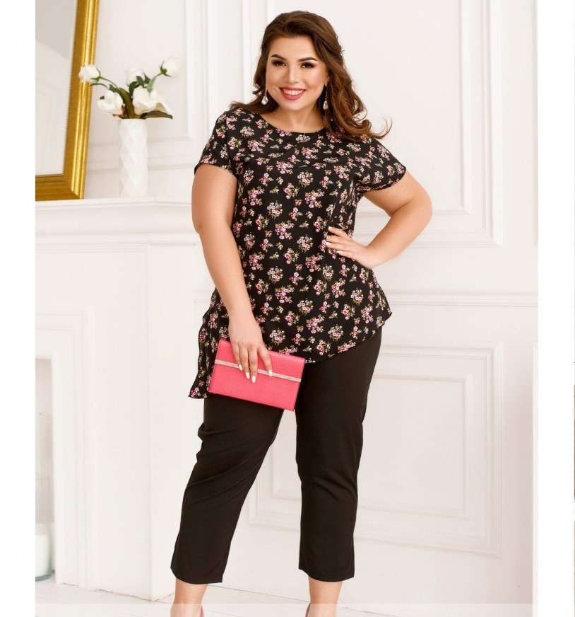 

Женский костюм Minova 51002 - Черный, Женский костюм Minova 51002 58-60 Черный