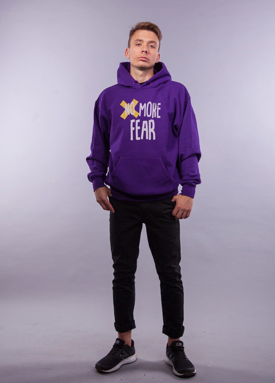 

Толстовка фиолетовая LOYS "Off Fear" XXL