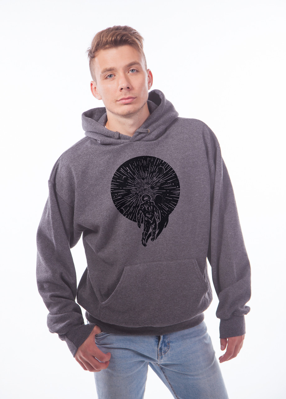 

Толстовка тёмно серая LOYS "Cosmit" XXL