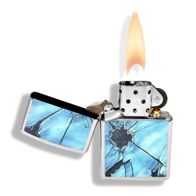 

Зажигалка Zippo BROKEN GLASS