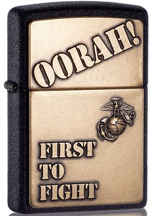 

Зажигалка Zippo Marine Corp Oorah Emblem