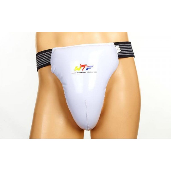 

Защита для паха мужская PU WTF (р-р XS-XL, белый) ZP-11, Размер S