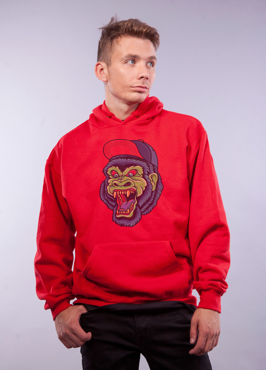 

Толстовка красная LOYS "Gorilla" XXL