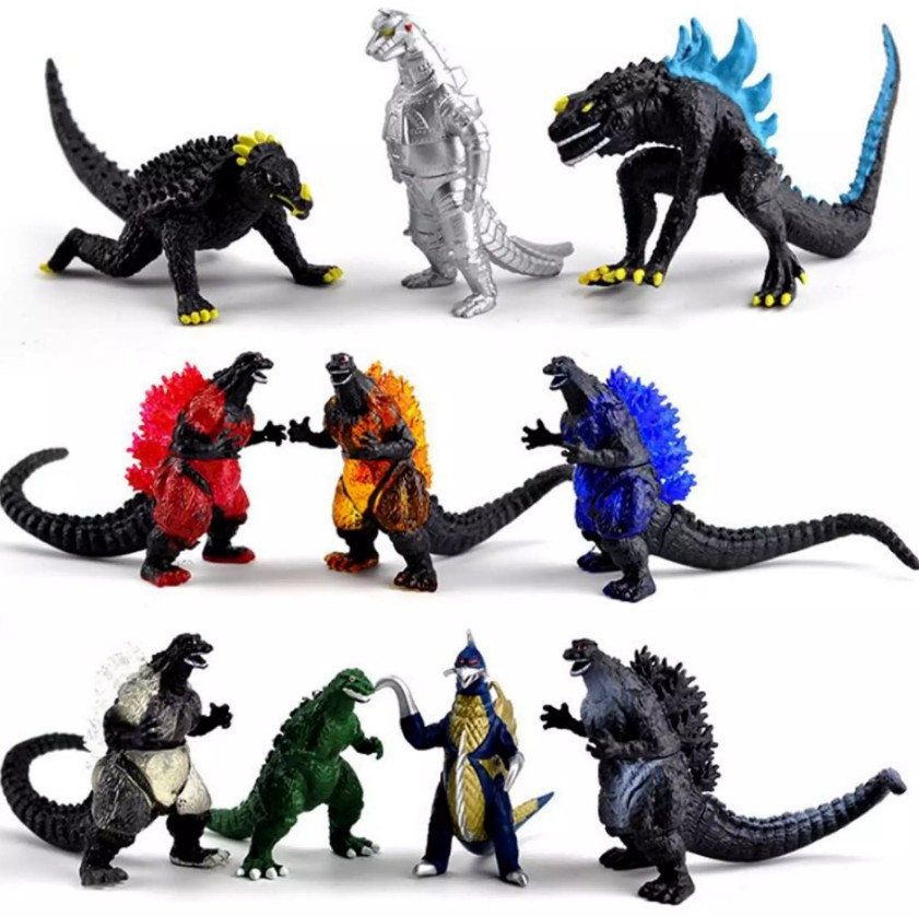 

Игровой набор Re-Toys Годзилла 10 шт, 6 см (GDZ10_12021)