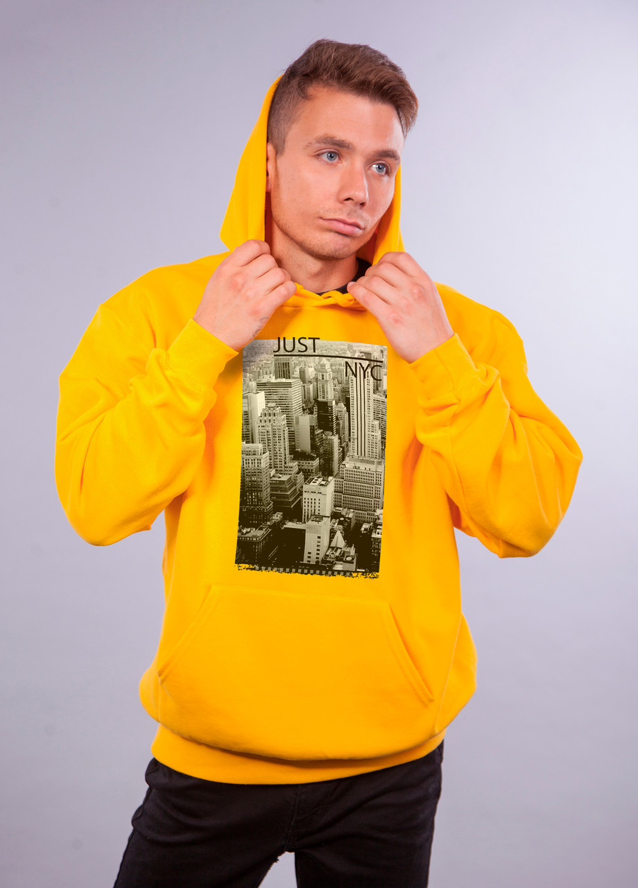 

Толстовка жёлтая LOYS "Just New York" XXL