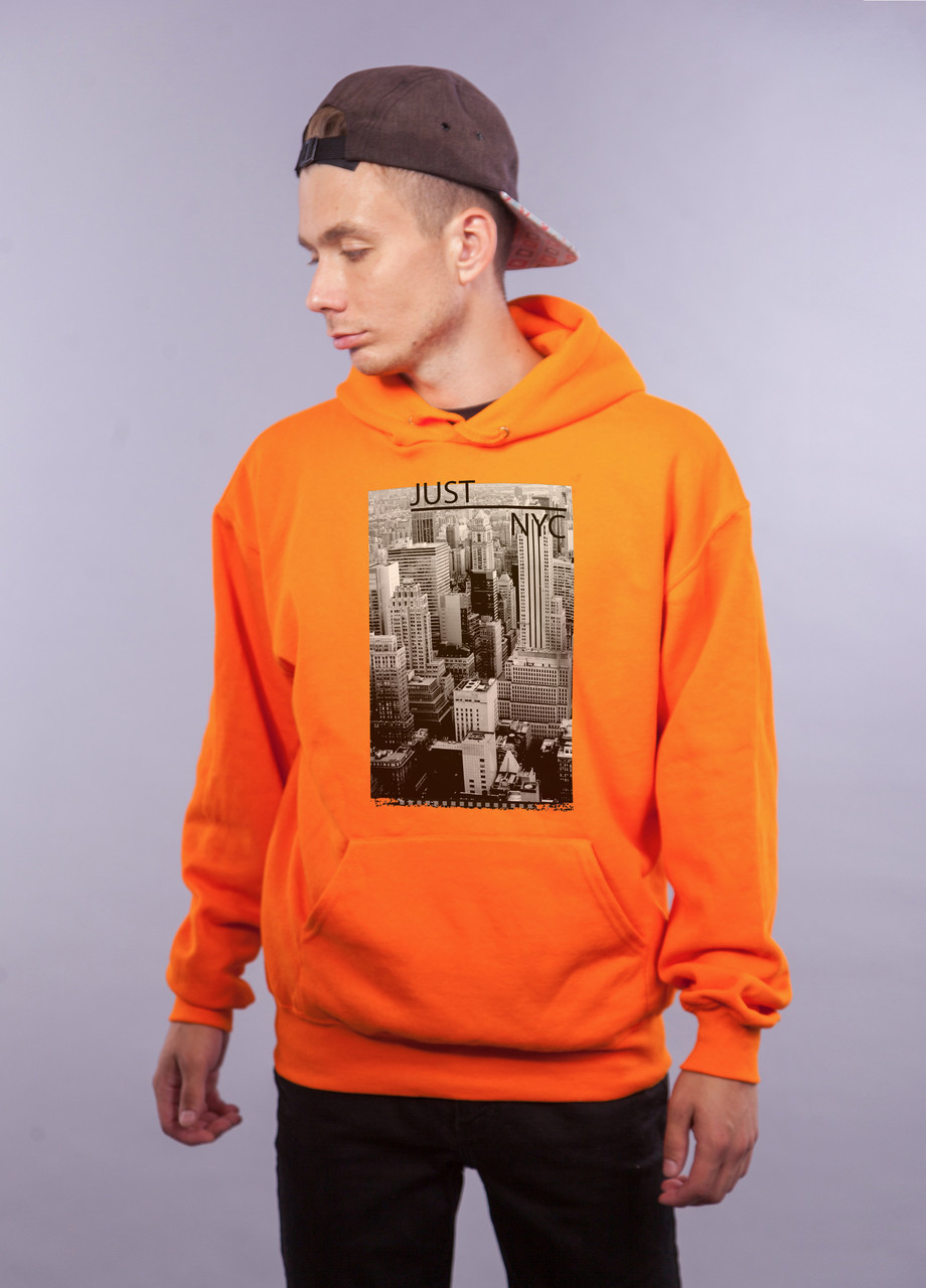 

Толстовка оранжевая LOYS "Just New York" XXL