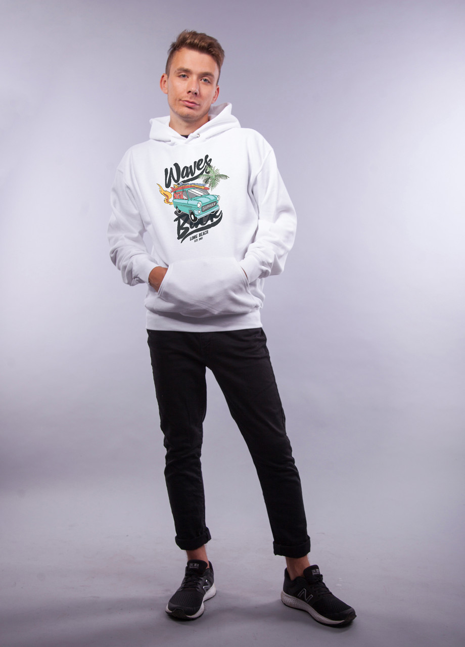 

Толстовка белая LOYS "Long Beach" XXL
