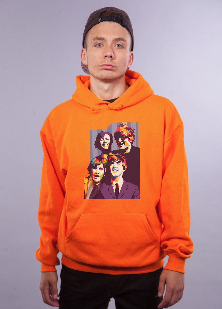 

Толстовка оранжевая LOYS "The Beatles" XXL