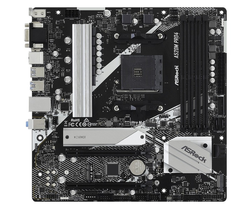

Материнська плата ASRock A520M PRO4