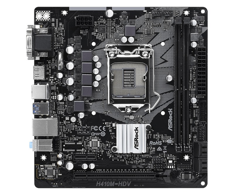 

Материнська плата ASRock H410M-HDV