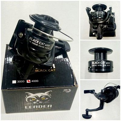 

Катушка Leader Black Cat 4000 5BB ПФ (усиленнный корпус)