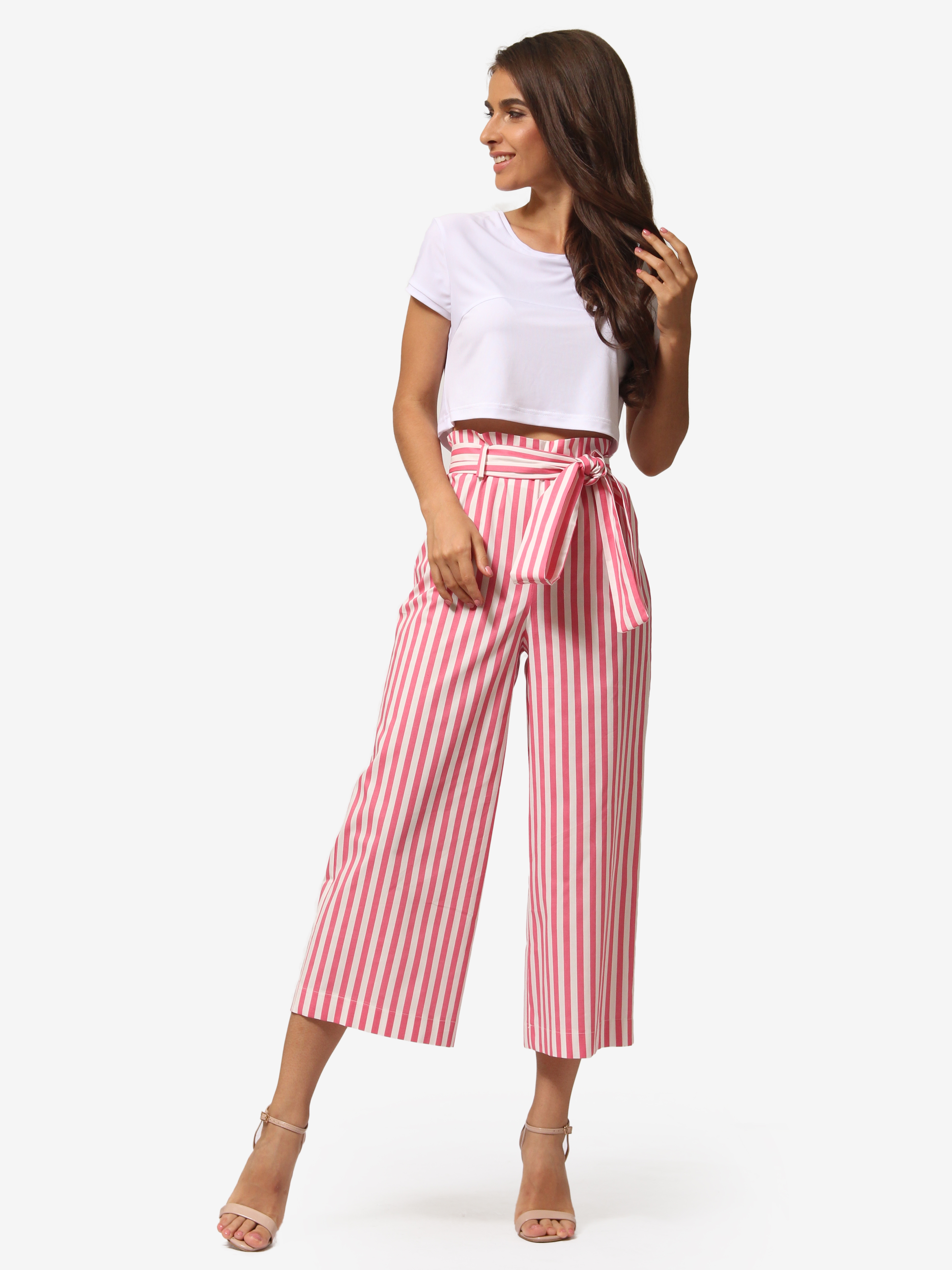 

Брюки Agata Webers Ф-117338 S Розовые