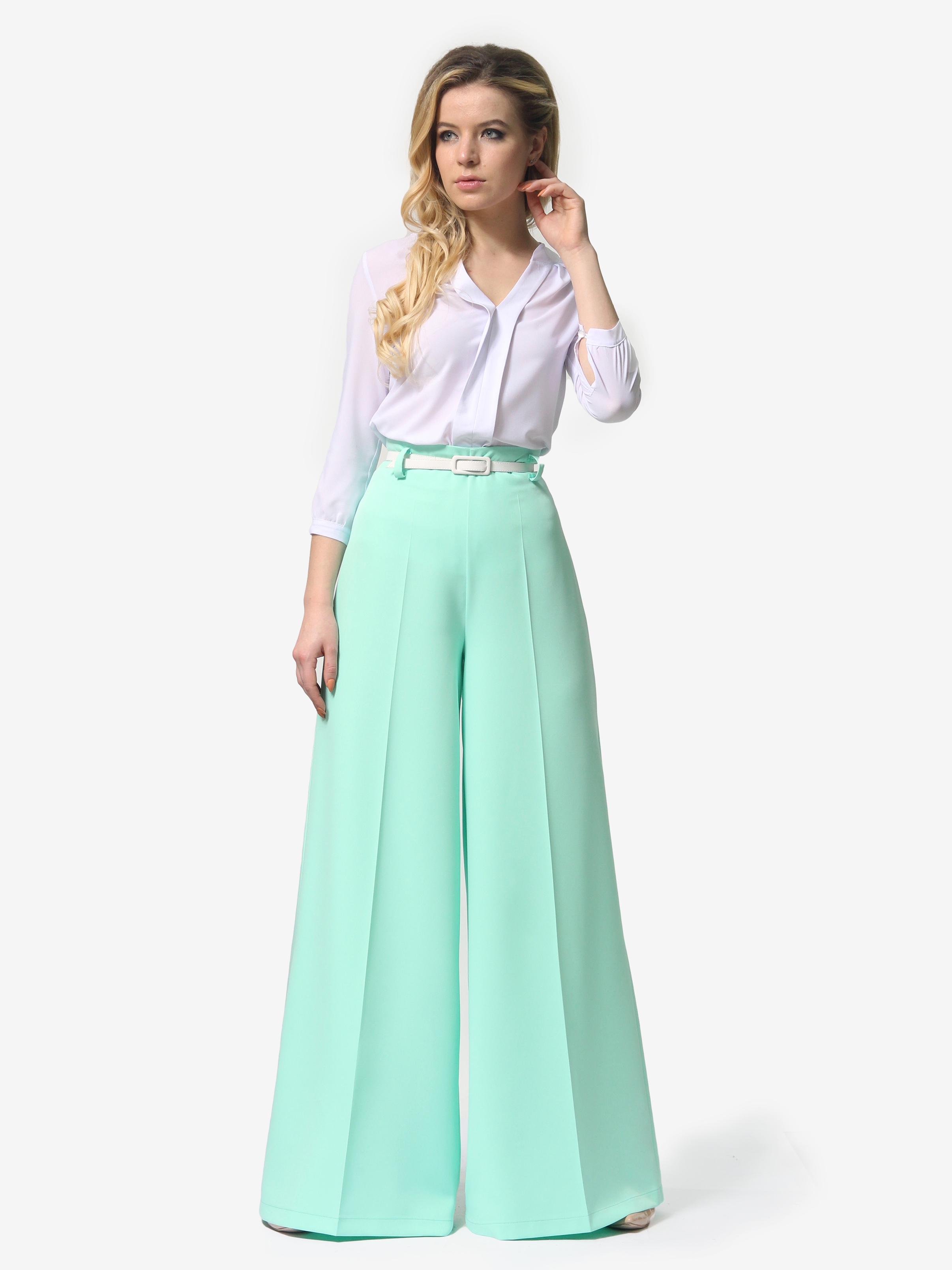 

Брюки Lila Kass К-154-1631 4XL Мятные