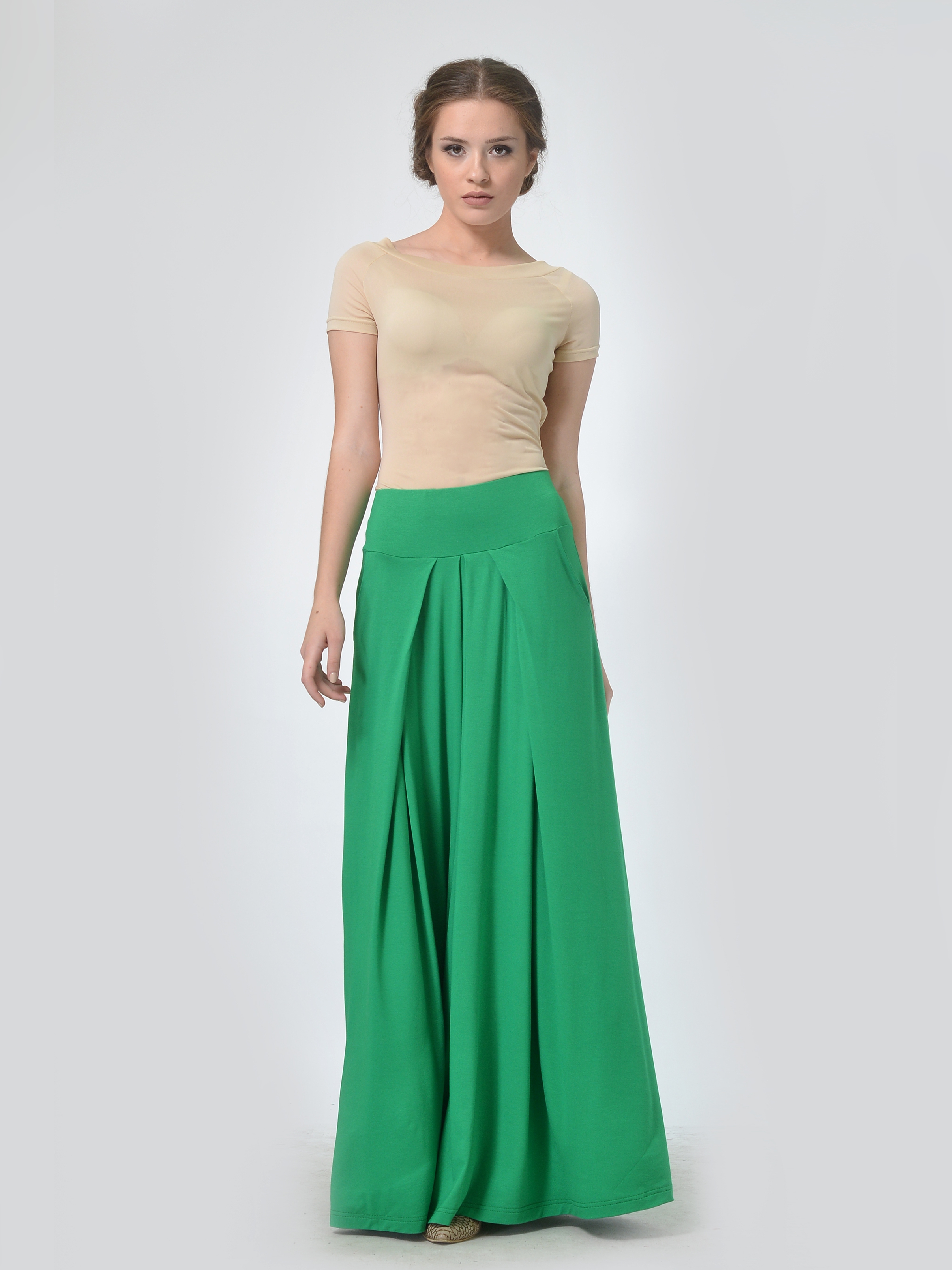 

Юбка Lila Kass Л-029830 4XL Зеленая