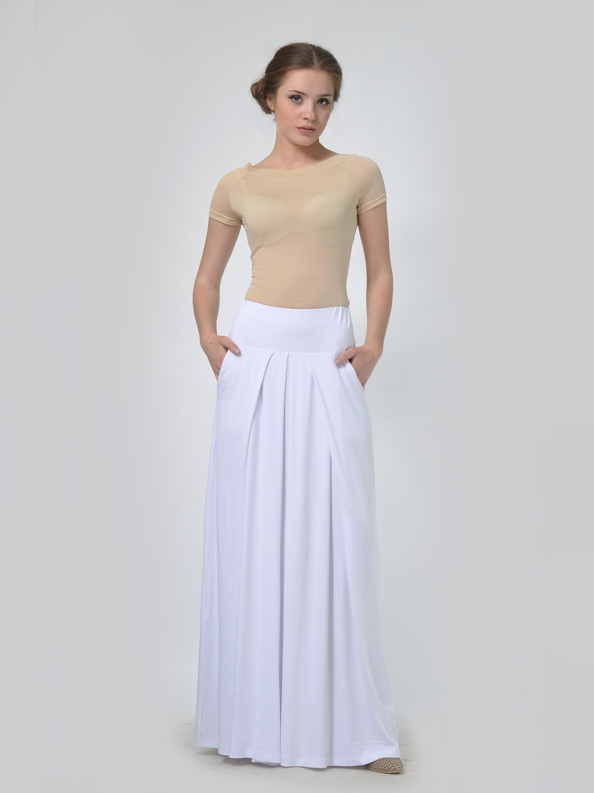 

Юбка Lila Kass Л-029835 4XL Белая