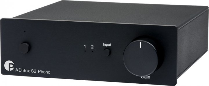 

Фонокорректор Pro-Ject A/D Box S2 Phono Black (MM/MC)