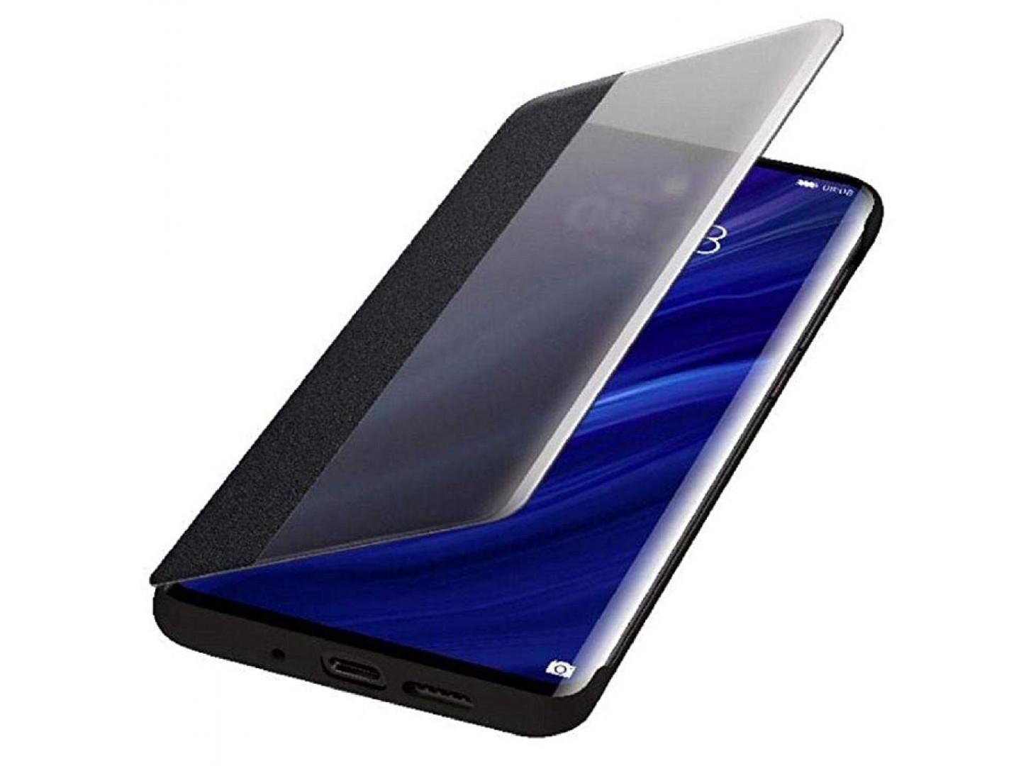 

Чехол для смартфона Huawei P30 Pro Smart View Flip Cover Black