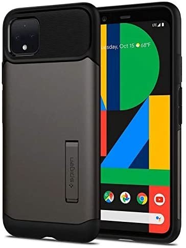 

Чехол Spigen Slim Armor Designed for Google Pixel 4 Case (2019) - Gunmetal