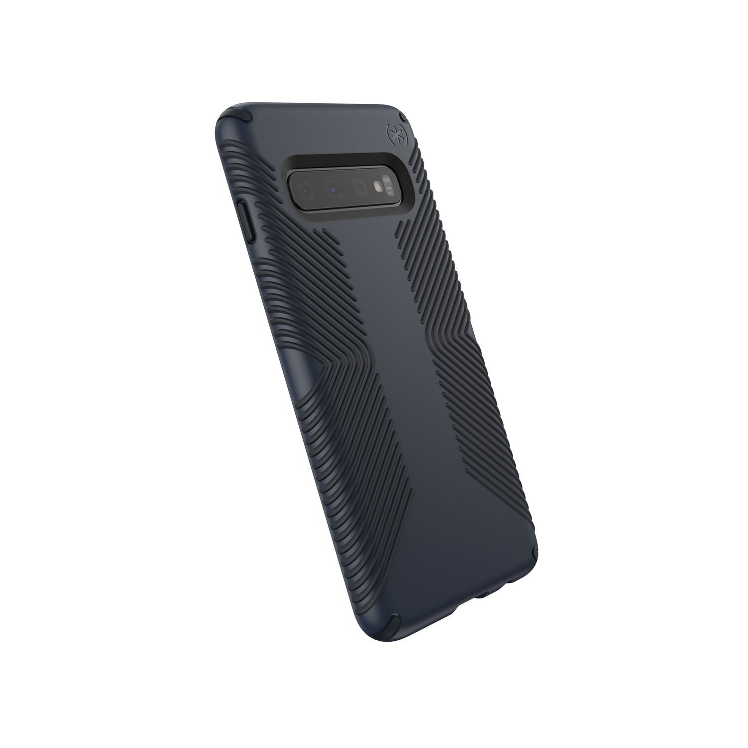 

Противоударный защитный чехол бампер Speck Presidio Grip для Samsung Galaxy S10 dark blue