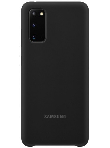

Чехол Samsung Silicone Cover Black для Samsung S20 G980 EF-PG980TBEG