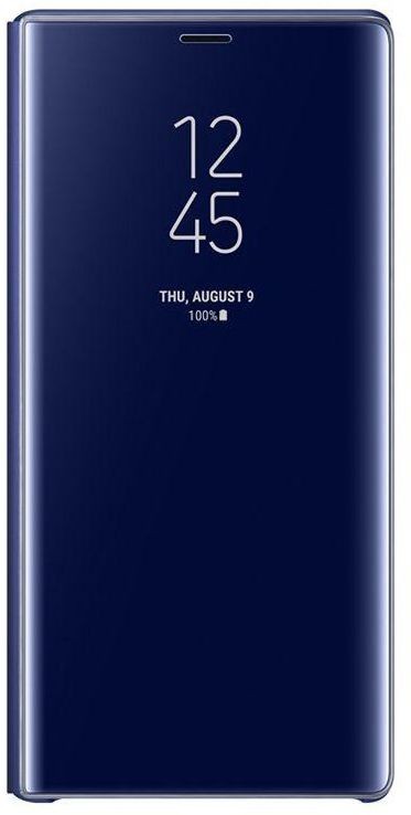 

Чехол SAMSUNG Clear View Standing Cover Note 9 N960 Blue EF-ZN960CLEG