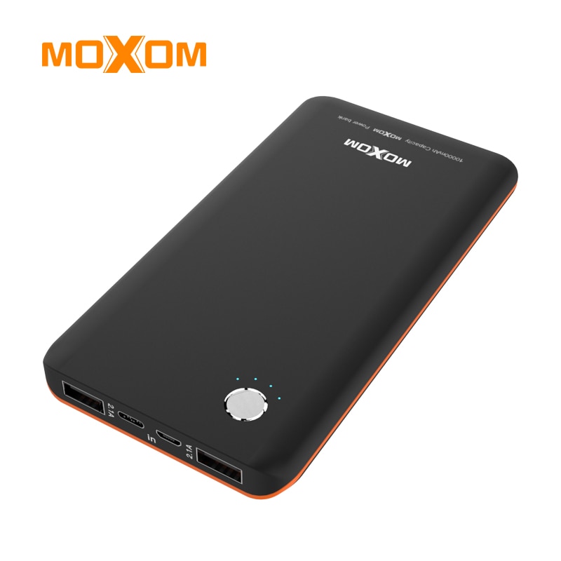 

АКБ PowerBank MOXOM MI-10 (10000 mAh) черный