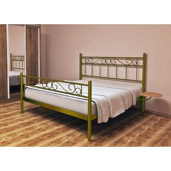 

Кровать Esmeralda-2 Метакам 160х190 см. Золото
