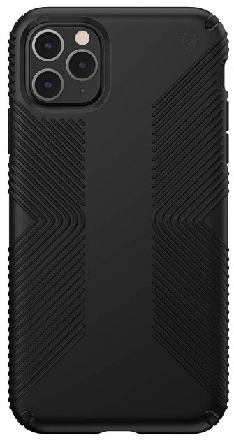 

Противоударный защитный чехол бампер Speck Presidio Grip iPhone 11 Pro Max Black/Black (SP-130026-1050)